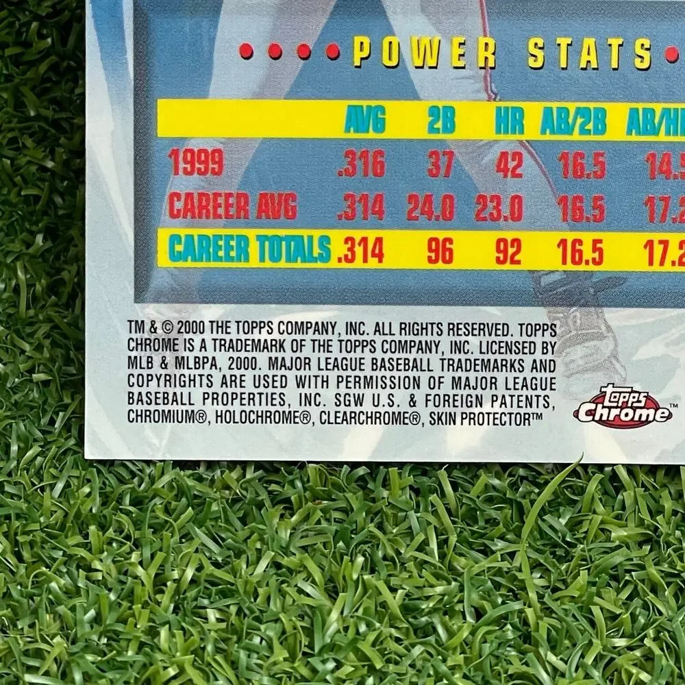 2000 Topps Chrome Power Players Vladimir Guerrero #P17 Montreal Expos